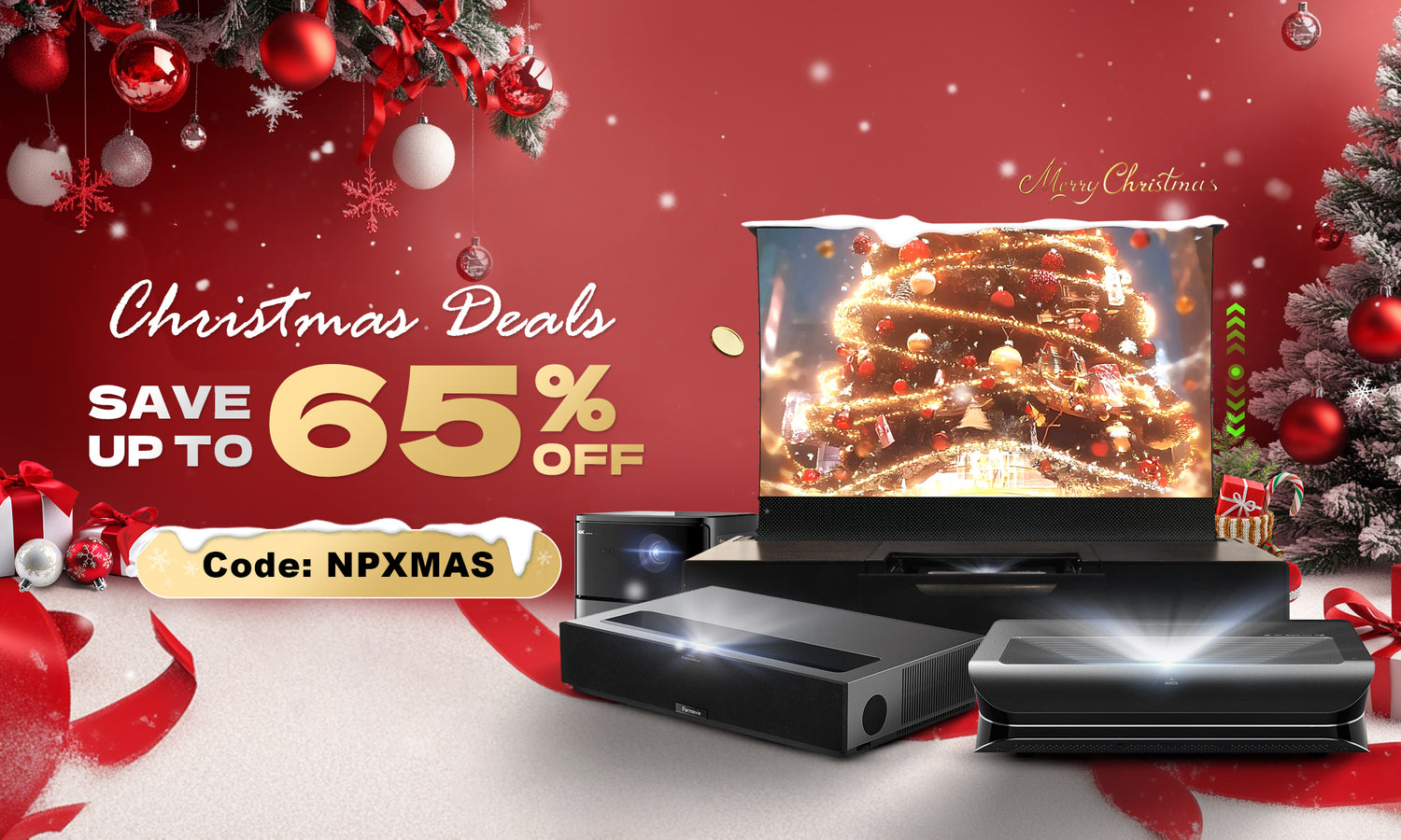 Desbloqueie as ofertas exclusivas de Natal da Nothing Projector