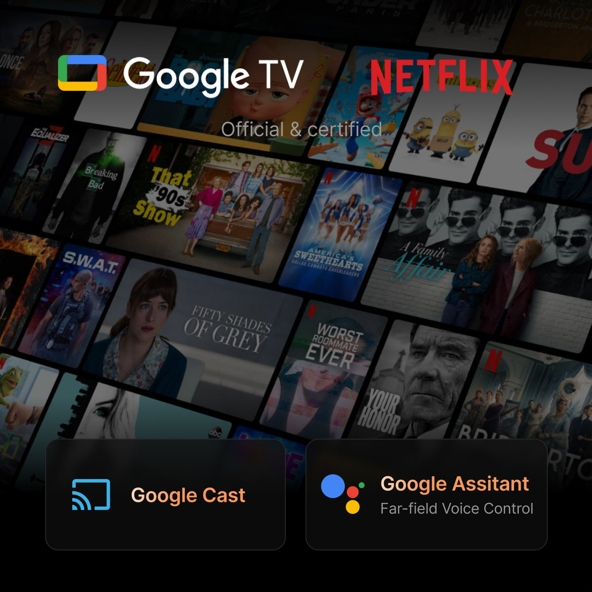 FS-Formovie Theater Premium Laser 4K TV Projetor de ultracurta distância
