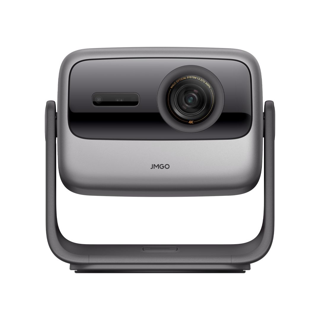Projetor JMGO N1S Ultimate 4K a Laser para Áreas Externas com 3300 Lúmens ISO, Google TV e Netflix Integrado