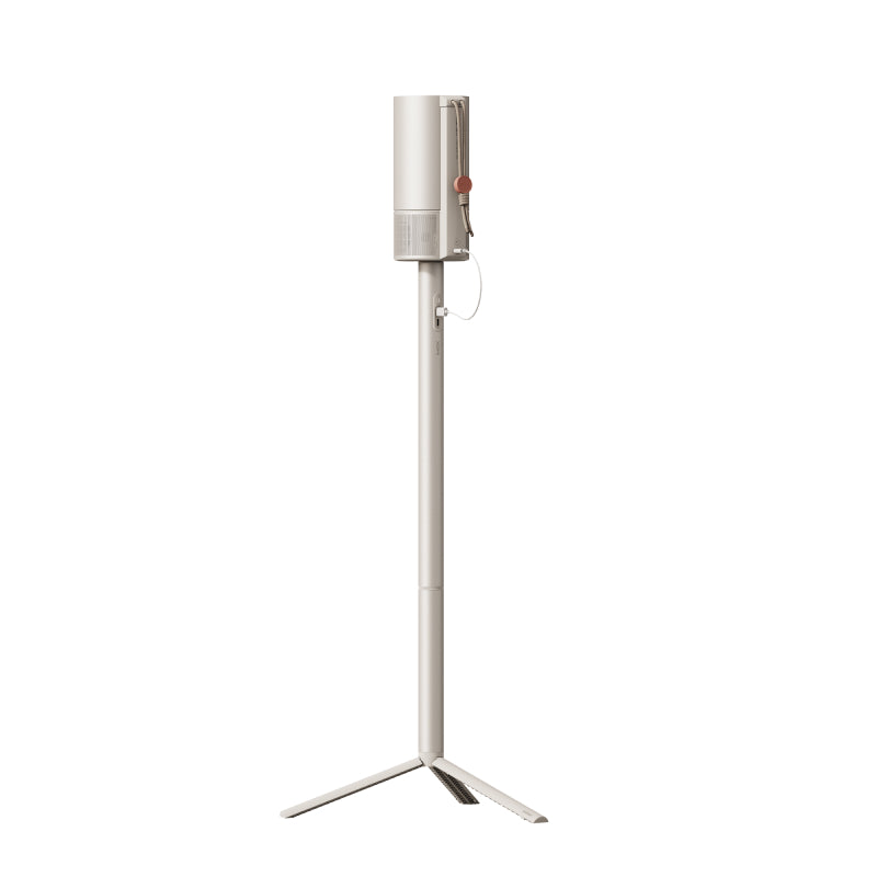 (FS) XGIMI MoGo 3 Pro - Mini Projetor LED Portátil para Externos com 450 Lúmens ISO, Google TV, Netflix, PowerBase e Bateria Integrada