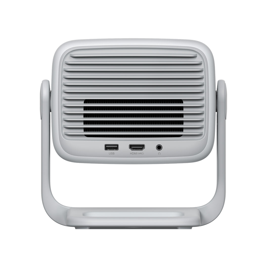 JMGO N1S SE - Mini Projetor de Longa Distância com Triplo Laser, 800 Lúmens ISO e Google TV