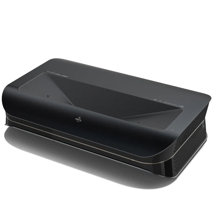 AWOL Vision LTV-3000 Pro - Projetor Triplo Laser de Ultra Curta Distância 4K 3D RGB Dolby Vision & Atmos HDR10+