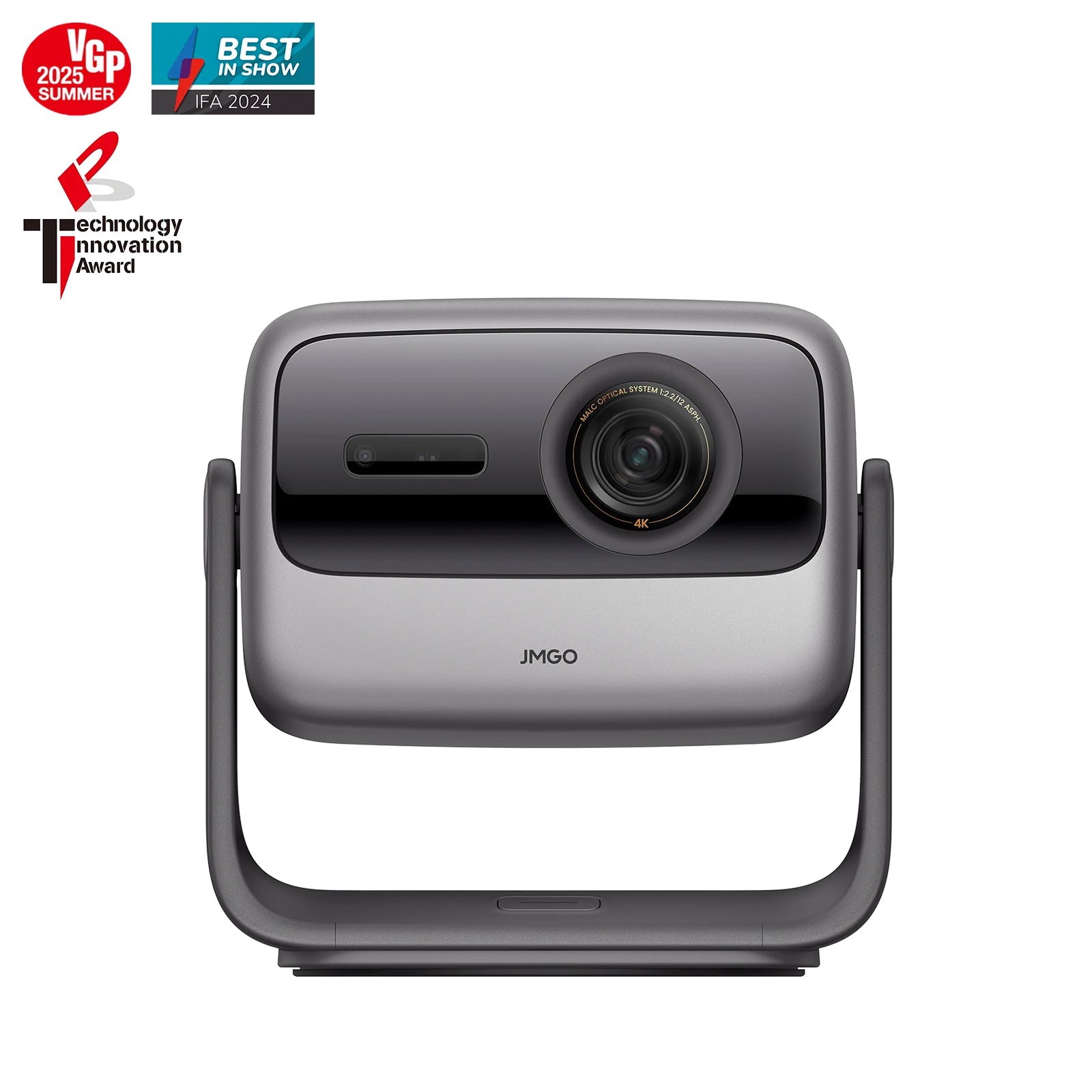 Projetor JMGO N1S Ultimate 4K a Laser para Áreas Externas com 3300 Lúmens ISO, Google TV e Netflix Integrado