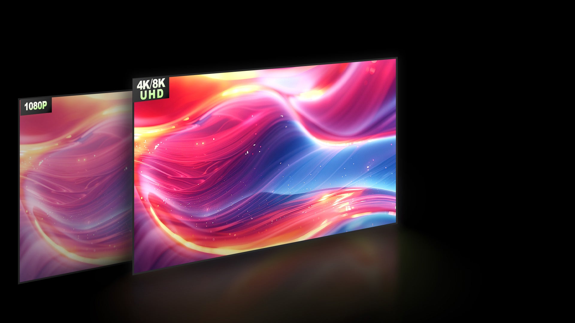 Compatibilidade UHD 4K/8K da tela ALR NothingProjector