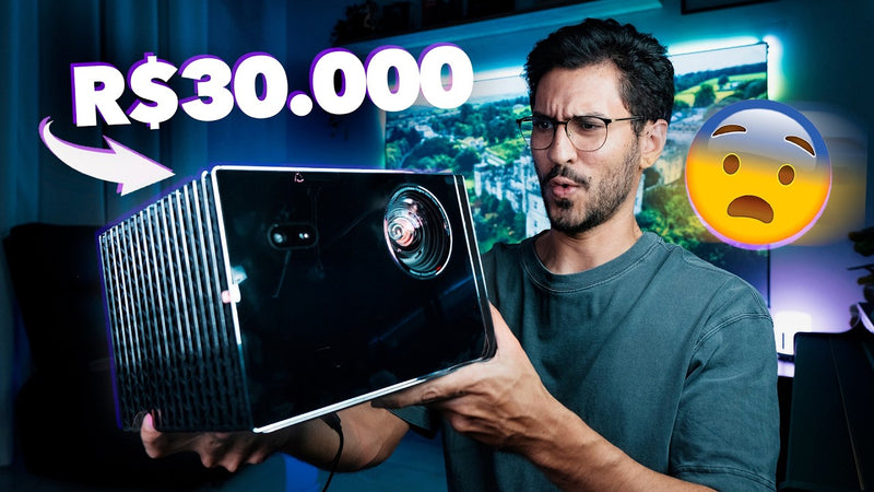 O Projetor de R$30.000! Um verdadeiro CINEMA em casa! | Valerion VisionMaster MAX!