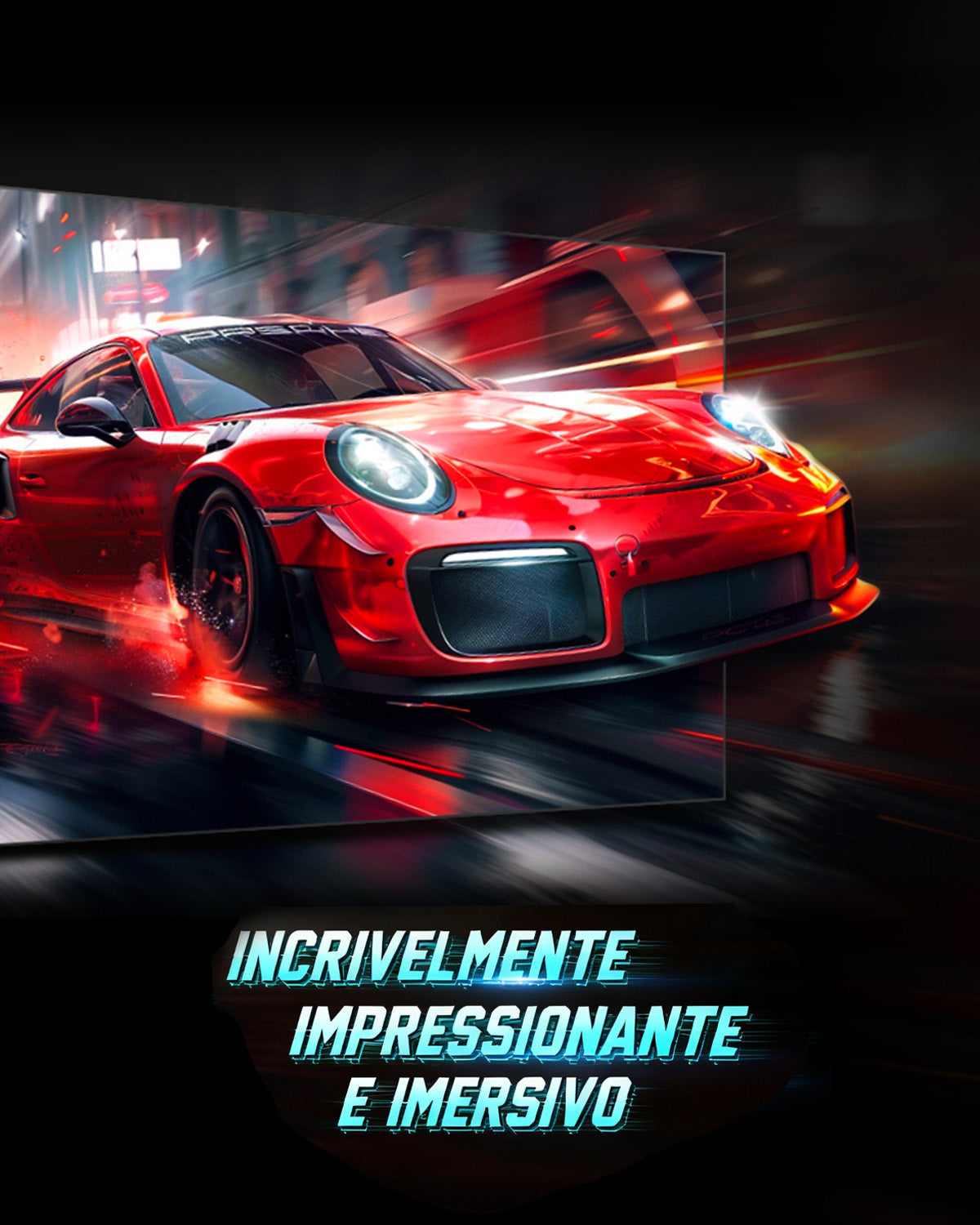 NothingProjector Black Series com visual imersivo e impressionante.