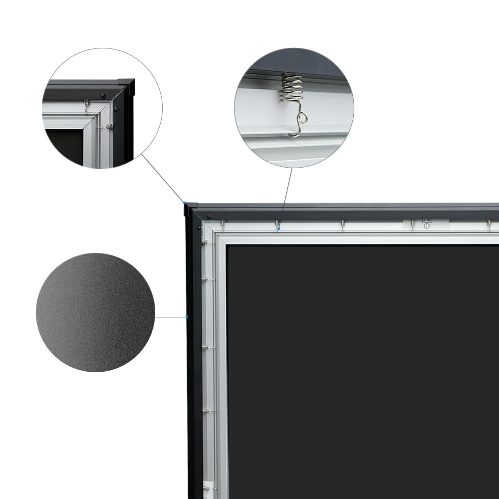 Tela de Projeção Black Series NothingProjector 4K ALR CLR para Projetor de Ultra Curta Distância, 100" e 120"