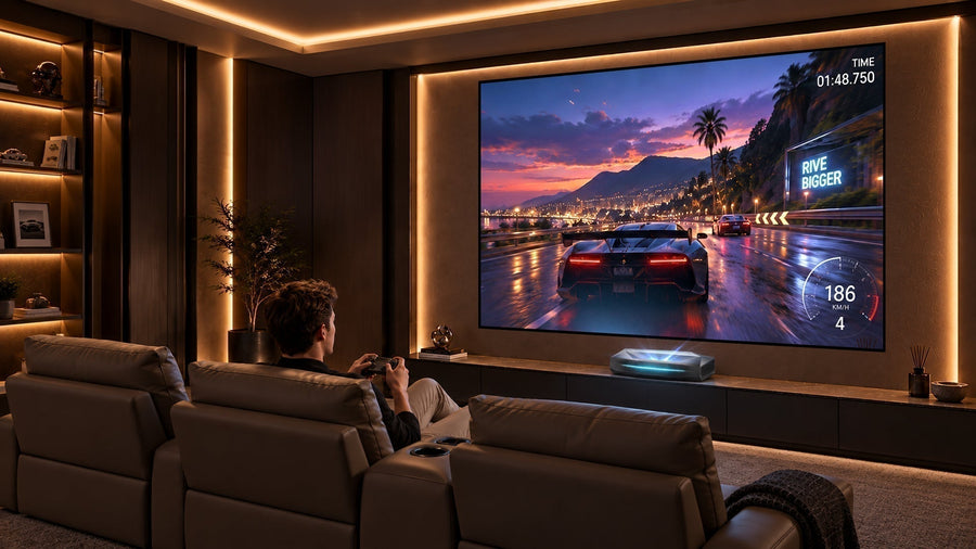 Laser 4K, Throw Ratio e Imagem Gigante: Tudo Sobre Projetores UST e Longa Distância