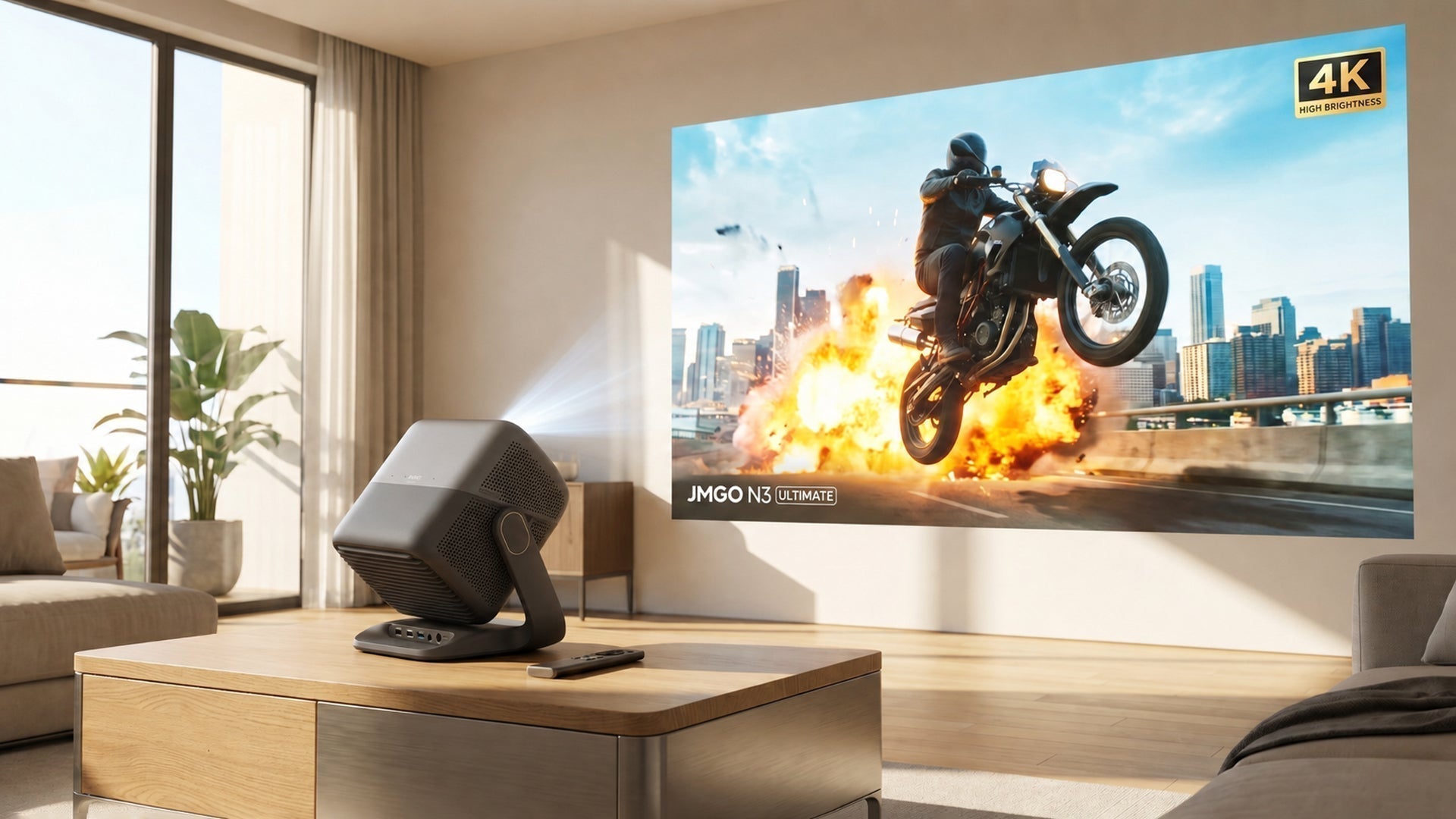 JMGO N3 Ultimate Review: 4K Triple-Laser Projector for Home Cinema