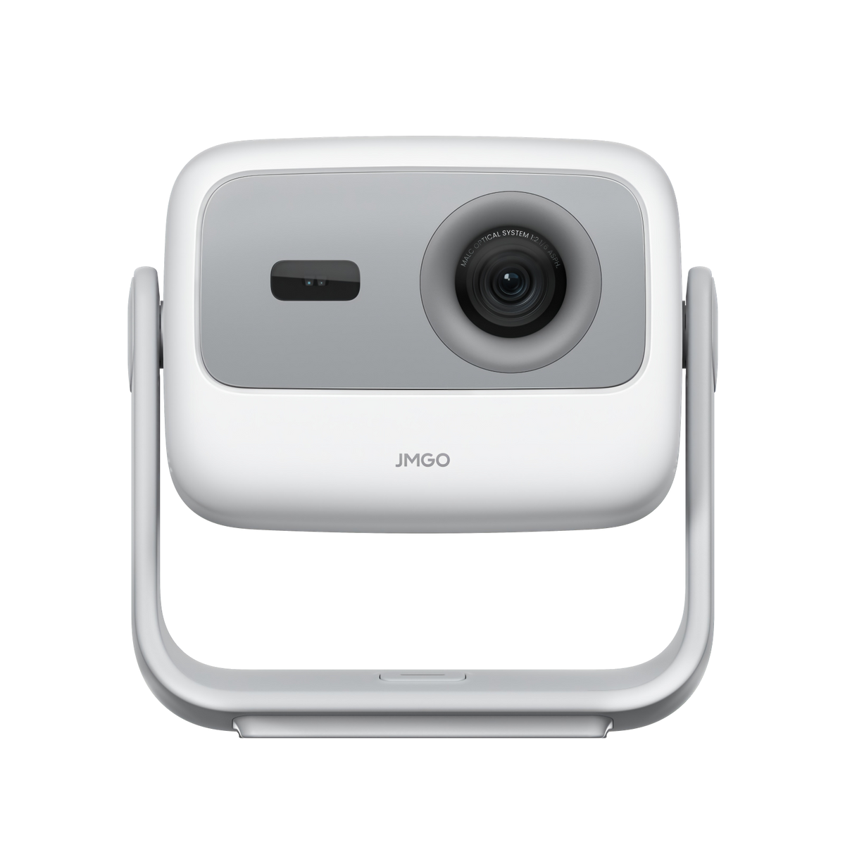 JMGO N3 SE - Projetor Gimbal Portátil 1080P com Laser Triplo, 1700 Lúmens ISO, Google TV com Netflix Nativo, Dolby Audio e Design Compacto