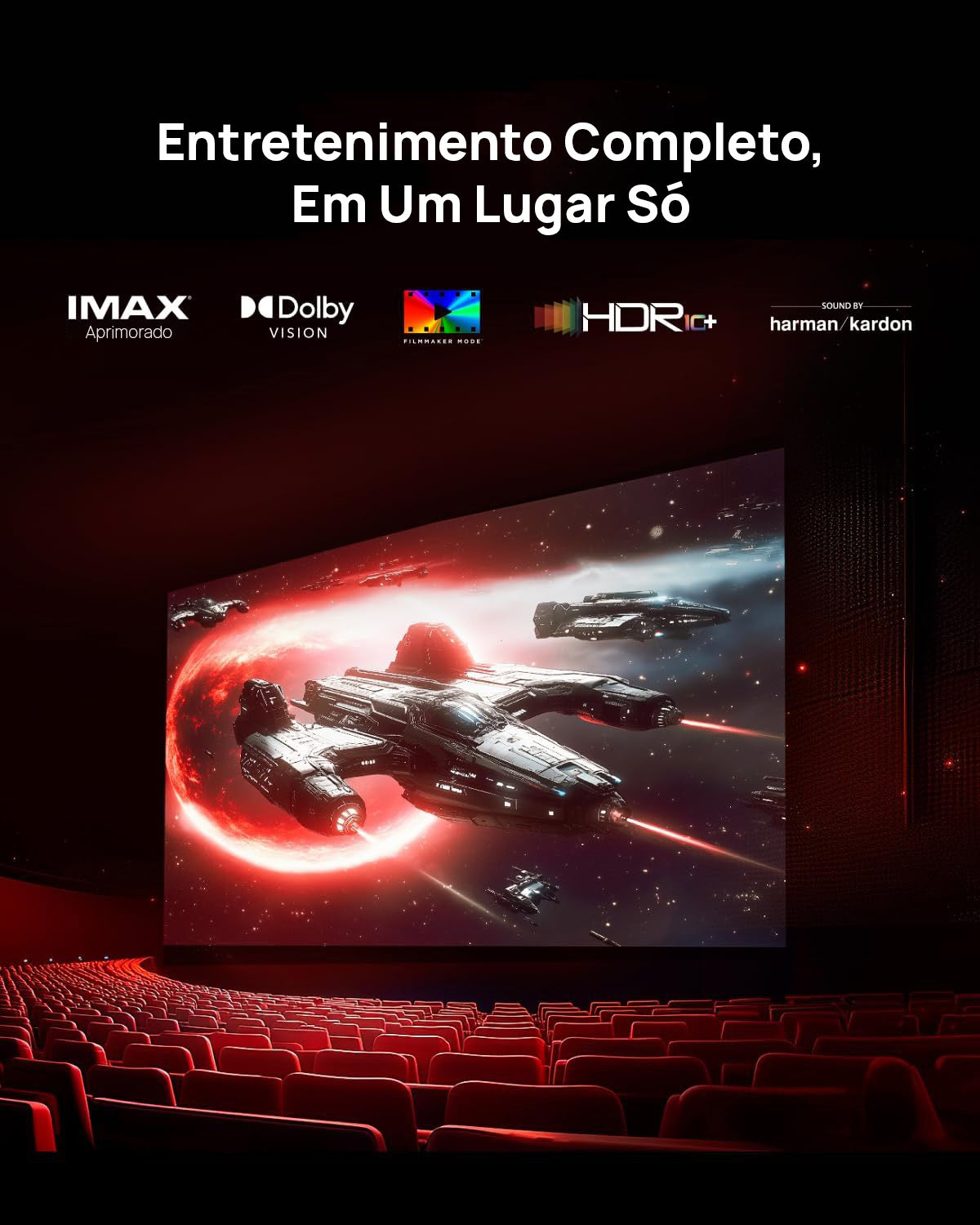 XGIMI Horizon 20 Max - 4K Laser Triplo Projetor para Home Theater com 5700 lúmens ISO