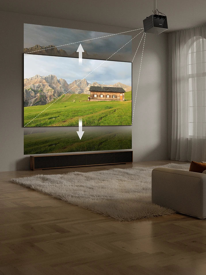 Valerion VisionMaster Max - Projetor de Longa Distância DLP 4K Laser 3