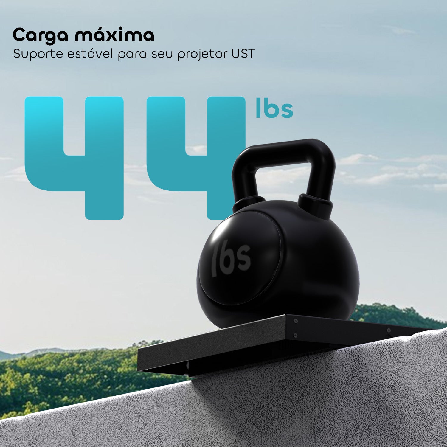 Suporte Retrátil Inteligente para Projetor de Curta Distância (UST)