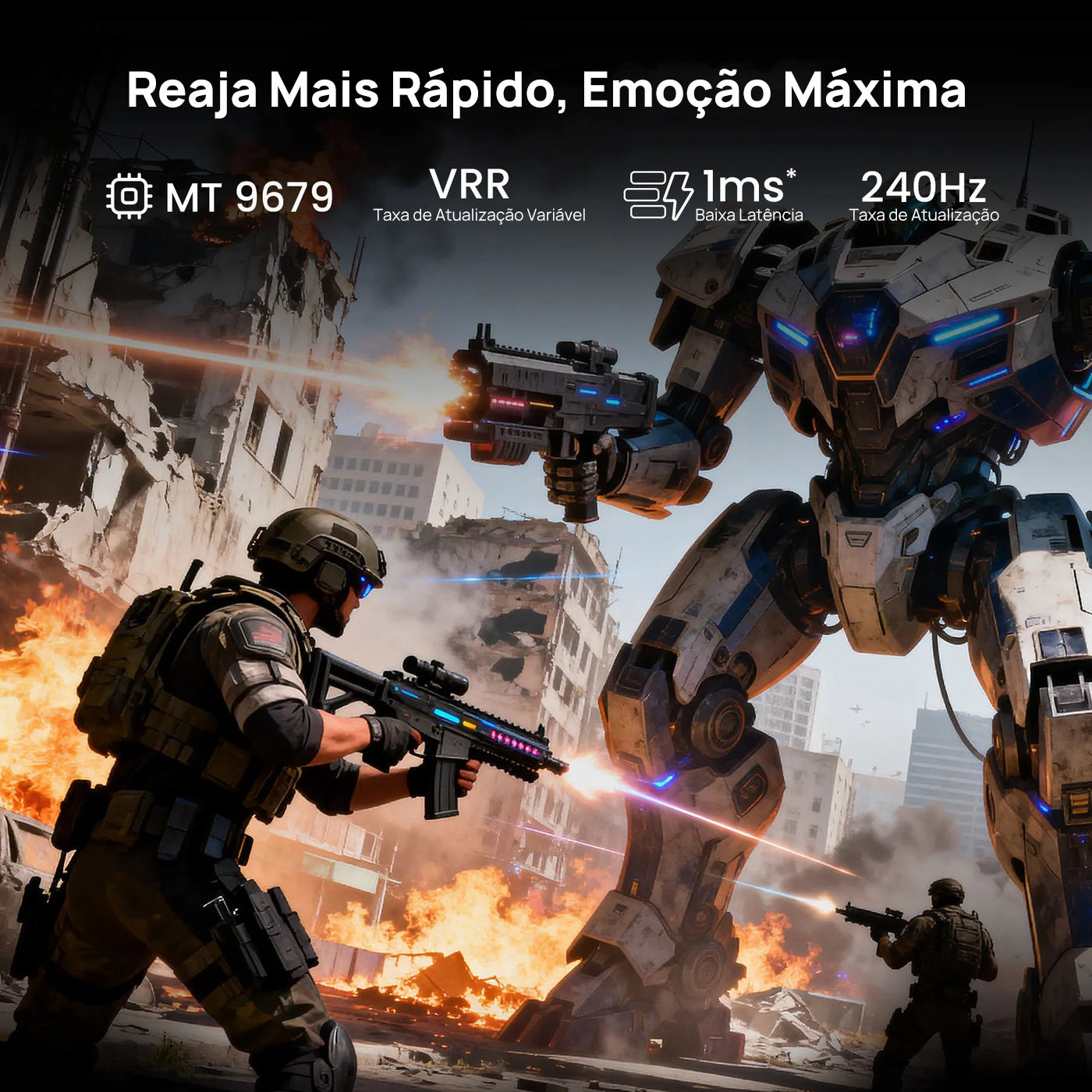 JMGO N3 Ultimate - Projetor Gimbal 4K a Laser Triplo de Longa Distância com 5800 Lúmens ISO, Zoom Óptico, Deslocamento de Lente 3 em 1 e VRR & ALLM