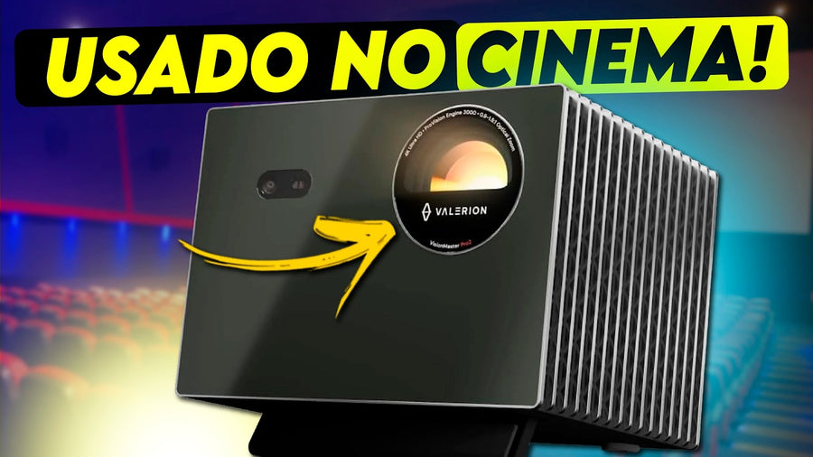 Do CINEMA para SUA CASA! Review VALERION VISIONMASTER PRO 2