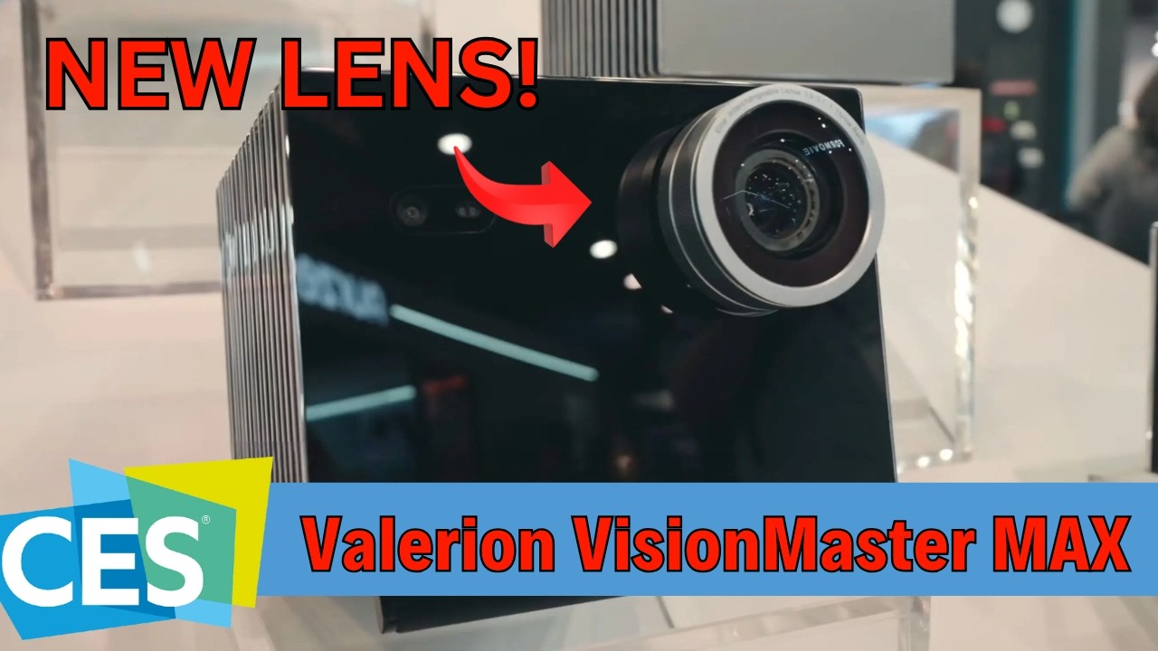 Valerion VisionMaster Max - Projetor de Longa Distância DLP 4K Laser 3