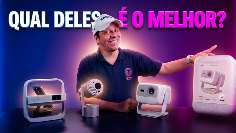 4 Projetores excelentes para comprar!