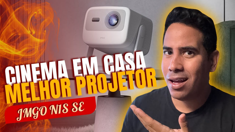 🚨 O MELHOR PROJETOR QUE JÁ TESTEI!