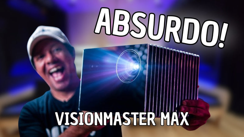 O PROJETOR 4K MAIS IMPRESSIONANTE DO MUNDO? Valerion VisionMaster Max:
