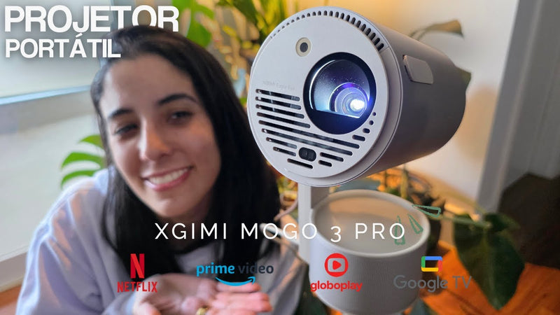 PROJETOR PORTÁTIL XGIMI MoGo 3 Pro: HANDS-ON