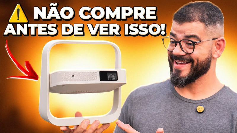 Você vai QUERER esse projetor depois de ver isso! XGIMI ELFIN FLIP - Review