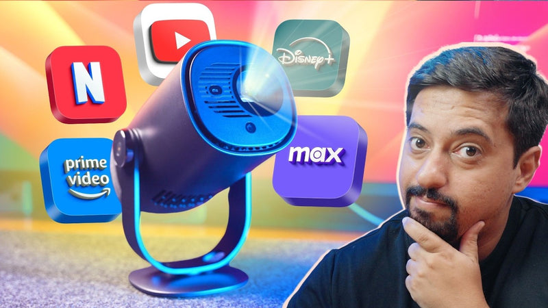 DANGBEI FREEDO é o Mini Projetor definitivo! com Bateria interna e Google TV