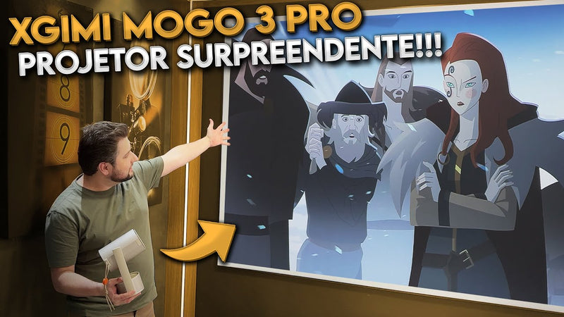 XGIMI MoGo 3 Pro - AMAZING projector with Harman Kardon sound, Google TV and PowerBase battery!